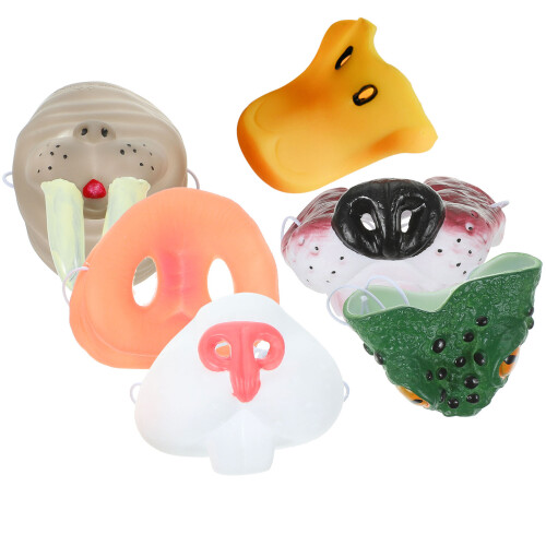 1 Set Halloweens Kostym Näsa Mask Accessoar Simulerad Rekvist