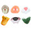 1 Set Halloweens Kostym Näsa Mask Accessoar Simulerad Rekvist 9