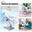 6Pcs Suporte Plástico Universal Para De Avião E Blocos 8