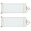 2Pcs Chinese Calligraphy Scroll Paper Hanging Painting 11