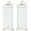 2Pcs Chinese Calligraphy Scroll Paper Hanging Painting 7