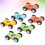 12Pcs Simulerad Racingbil Av , Miniatyrmodell För Barn 9