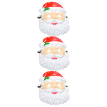 3Stk Weihnachtsmaske Kunststoff Für Party Cosplay Und Fotografie