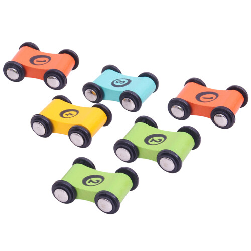12Pcs Simulerad Racingbil Av , Miniatyrmodell För Barn 1