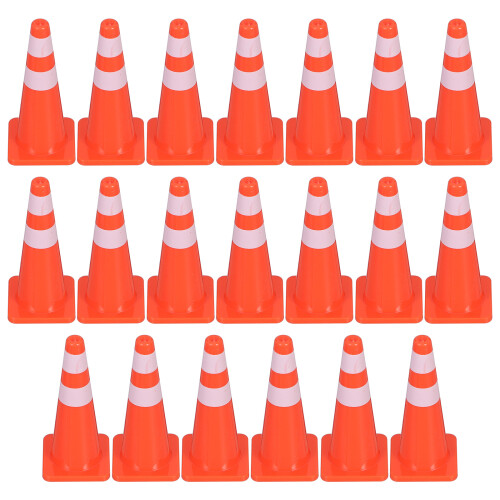 20Pcs Mini Trafikskyltar Set - Och Vägskyltar Lek Leksak För Barn