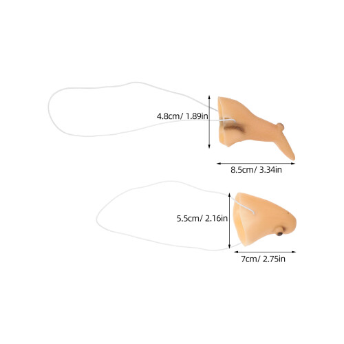 1 Set Näsa Och Hudaccessoar För , Cosplay, Halloween 1