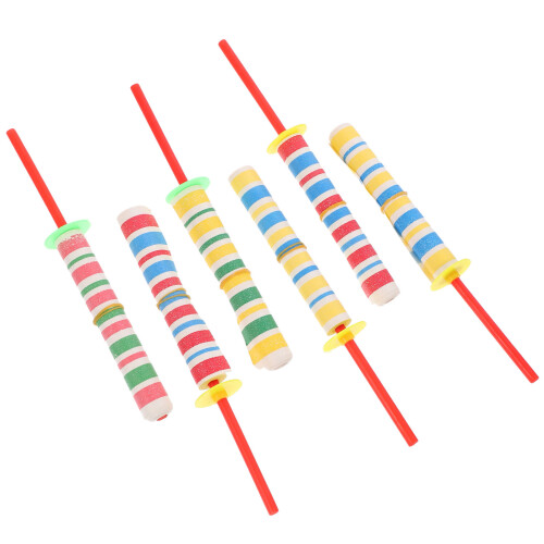 6Pcs Papperssvärd Flickrar Leksak Fest Pris För Barn