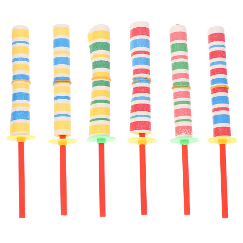 6Pcs Papperssvärd Flickrar Leksak Fest Pris För Barn 2
