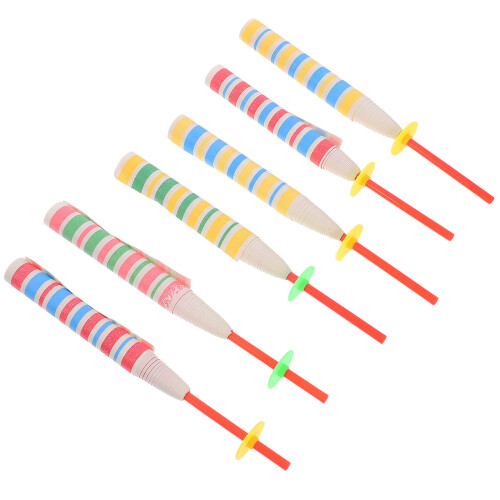 6Pcs Papperssvärd Flickrar Leksak Fest Pris För Barn 1