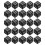 100Pcs Miniatyr Tärningar – 6-Sidiga Prickar 11