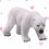 1 Miniatura De Urso Polar Plástico Para Decoração 5