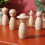 5Pcs Diy Simulerade Dockor Dekorationer Trädockor Graffiti Dockor 11