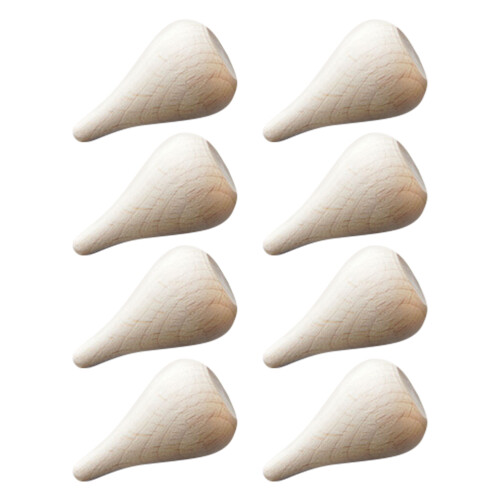 8Pcs Tom Vattendropp Bokträmodeller För Barn 2