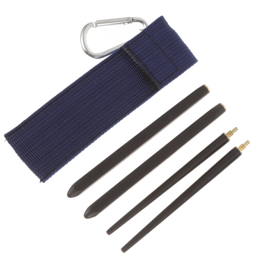 1 Par Återanvändbara Fällbara Chopsticks Väska