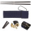 1 Par Återanvändbara Fällbara Chopsticks Väska 10
