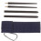 1 Par Återanvändbara Fällbara Chopsticks Väska 7