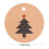 200St Kerstpapieren Hangtags Geschenketiketten Mix 2