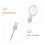 4Pcs Handmixer : Rostfritt För Bakning, Lagning, Grädd 8