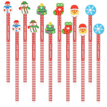 36Pcs Tecknade Pennor Julserie Radert Pennor Skrivpennor