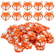 50Pcs Radergummier Portabla Vargdesign Skrivmaterial Tillbehör