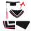 Graduation Kostym Plushbjörn Klädset Mössa 8