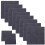 Removable Floor Tile Decals Dark Grey Easy To Clean 10pcs 8