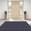 Removable Floor Tile Decals Dark Grey Easy To Clean 10pcs 5