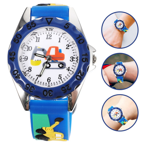 Barnklocka Adorabel Barnklocka Digital Armbandsklocka 3D Elevklocka 2