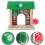 Tågstation Modell Barn Tåg Scen Layout Tillbehör 6