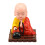 1St Dashboard Bobblehead Munkfigur Solenergi Färgrik 1
