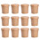 25 Set Engångssoppblandar Med Lock Sopbehållare Grötskålar (Khaki) 5