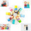 20Pcs Flickform DIY Målning Puppelek För Barn 1