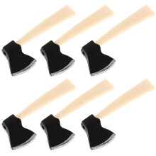 6Pcs Trähandtag Metallhak Mejsel Leksaksbodens Trädgårdstillbehör