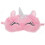 Plush Fläck Skuggning Ögonfläck Tecknad Sovögonfläck Rosa 1