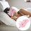 Plush Fläck Skuggning Ögonfläck Tecknad Sovögonfläck Rosa 9