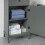 SoBuy Grey Bathroom Storage Cabinet with Drawer 7