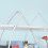 SoBuy Półka ścienna 53x17x90cm FRG192-W 6