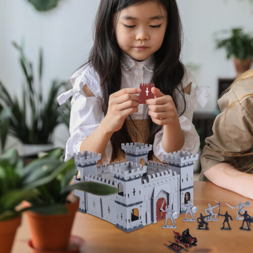 1 Set Diy Scene Model Met En Soldaten 1