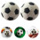 6 Piezas Mini De Fútbol Con Bola Decoración 3