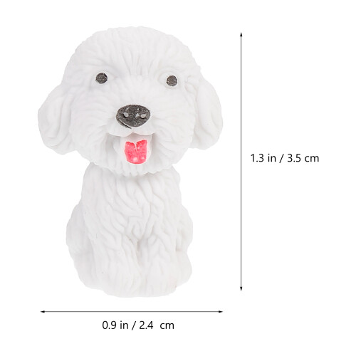 20Pcs Hund Pennvättar Gummivättar För Barn 1