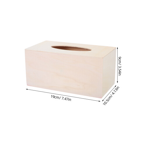 4St Tissueasktäckning Hantverksmaterial Barns Diy 2