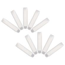 10Stk Reisebehälter Weiß Pe Plastik Squeeze Für Shampoo & Creme