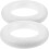 2Pcs Ljust Cirkulärt Ring Konstteckning Materialmodell Kul Diy 1