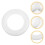 2Pcs Ljust Cirkulärt Ring Konstteckning Materialmodell Kul Diy 5