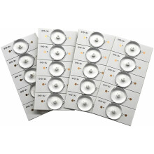 Perlas de lámpara SMD eficientes, filtro de lente óptica para imágenes impresionantes, placa de fibra de vidrio que proporciona protección