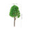 20pcs 1:150 Model Trees Train Scenery Landscape N Scale (Green) 2