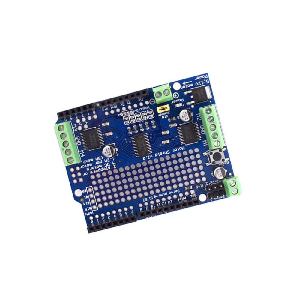Stepper Motor Servo Driver Shield Module With I2c Interfaces 3.2A Peak Current Current Servo Shield 9067246120320
