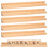 10 Stuks Letters Houder Bladen Mahjong Racks Ondersteuning 9