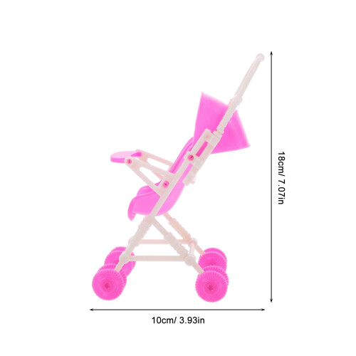 Baby Doll Poussette Pour Enfants Jouet De Simulation 2