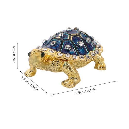 Themed Schildkröten Schmuckbox Für Ringe Und Ohrringe 1